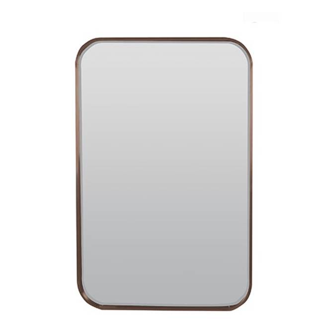 Afina Corporation 30X36 Curve Corners Rect. Mirror-Brushed