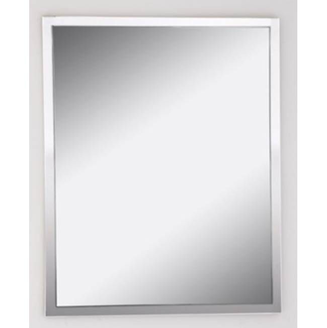 Afina Corporation 20X30 Urban Steel Wall Mirror-Polished Stainless