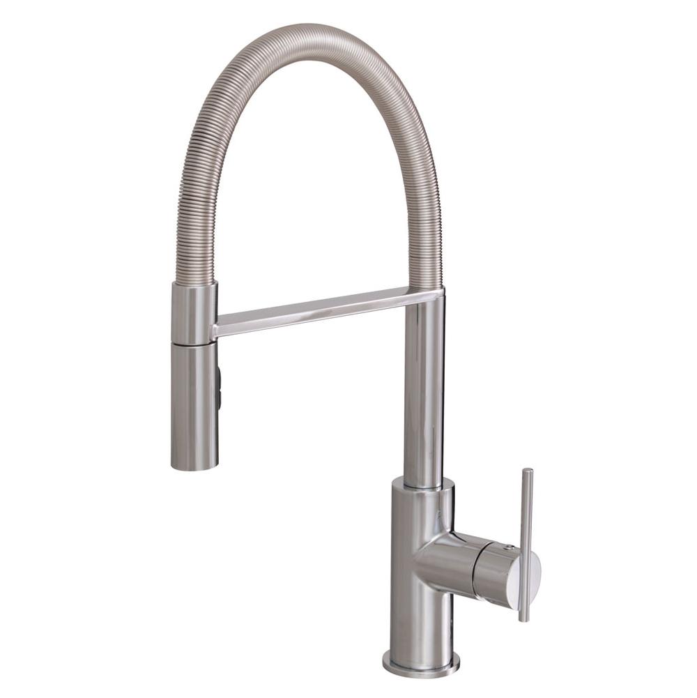 Aquabrass 3845N Zest Pull-Down Spray Kitchen Faucet