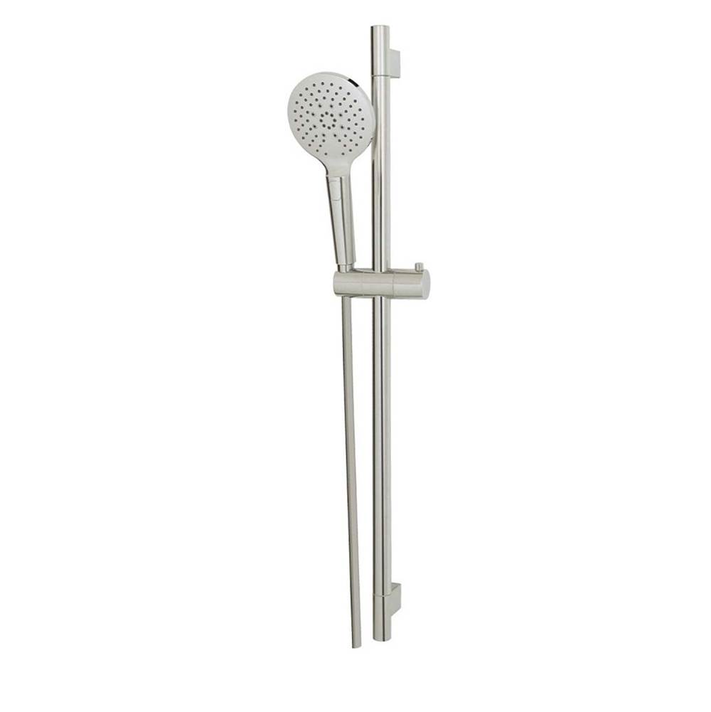 Aquabrass 12685 Complete Round Shower Rail - 3 Functions
