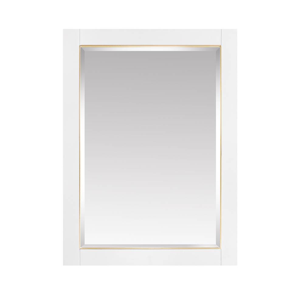 Avanity Avanity 22 in. Mirror Cabinet for Allie / Austen in White with Gold Trim