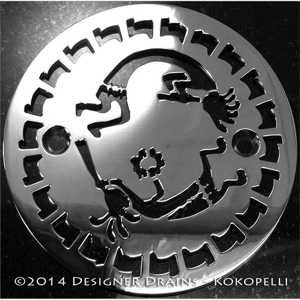 Designer Drains Art History Kokopelli