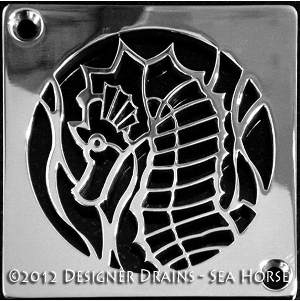 Designer Drains Oceanus Seahorse