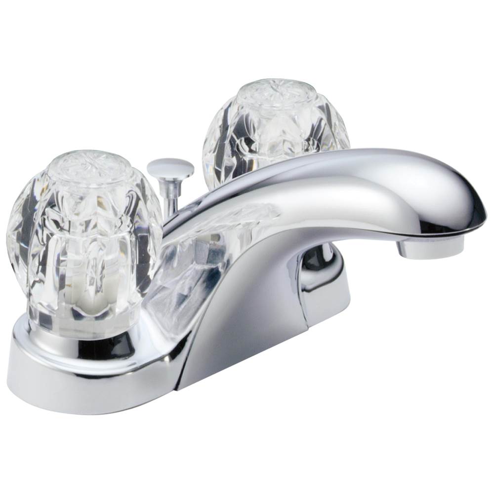 Delta Faucet Foundations® Two Handle Centerset Bathroom Faucet