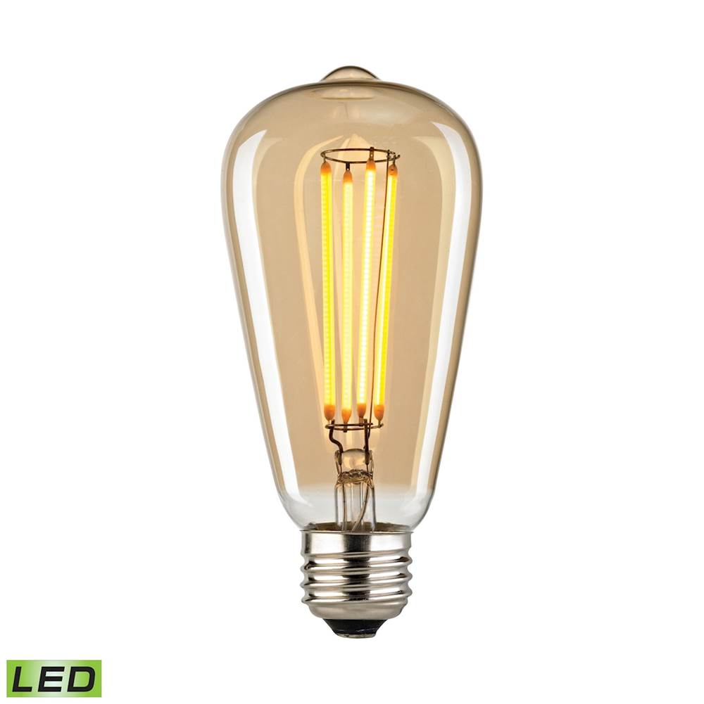 Elk Lighting Led Bulb - Light Gold Tint, 4 Watts, E26 Medium Base, 2700K