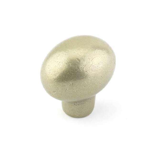 Emtek Sandcast Bronze Egg Knob, 1-1/4'', FB