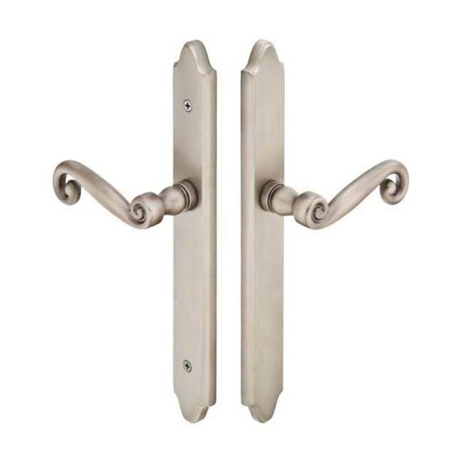 Emtek Multi Point C4, Non-Keyed Fixed Handle OS, Operating Handle IS, Concord Style, 1-1/2'' x 11'', Wembley Lever, RH, US3NL