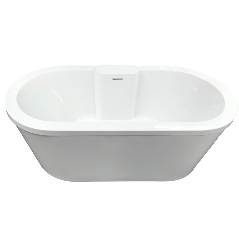 Hydro Systems EVELINE 7236 AC TUB ONLY - BISCUIT