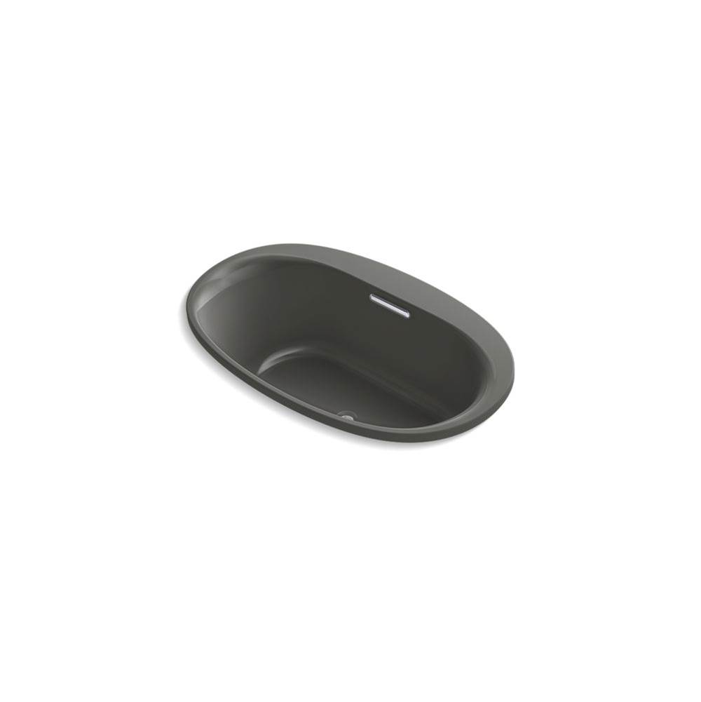 Kohler Underscore® Oval 59-11/16'' x 35-5/8'' drop-in VibrAcoustic® bath with Bask® heated surface