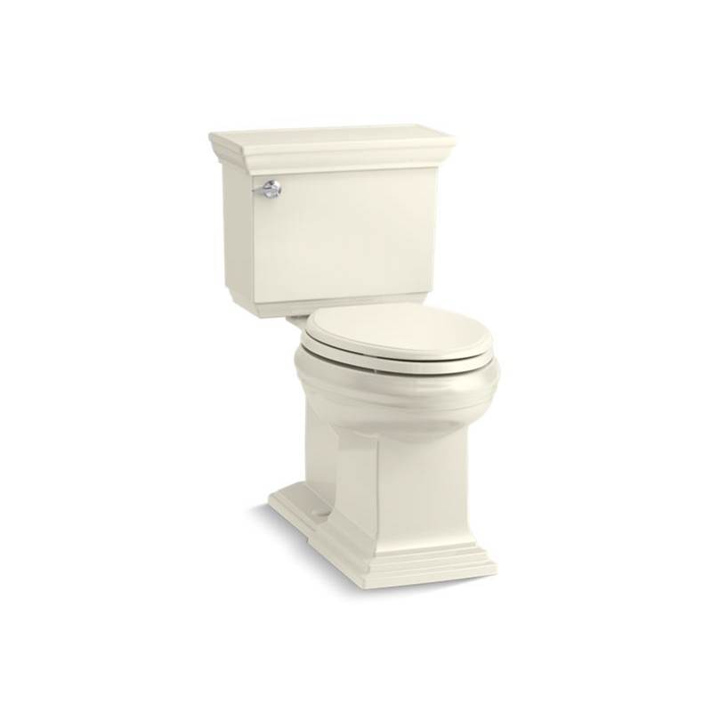 Kohler Memoirs® Stately Comfort Height® Two-piece elongated 1.28 gpf chair height toilet