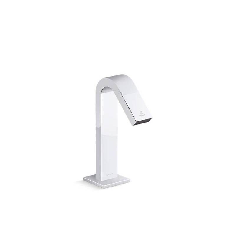 Kohler Loure® Touchless faucet with Kinesis™ sensor technology and temperature mixer, DC-powered
