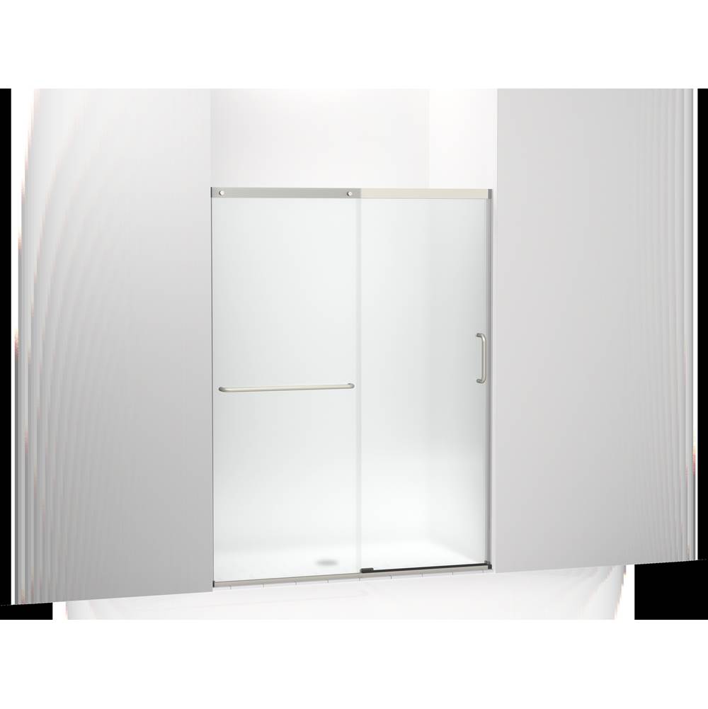 Kohler Elate™ Sliding shower door, 70-1/2'' H x 50-1/4 - 53-5/8'' W, with 1/4'' thick Frosted glass