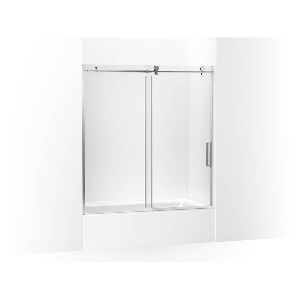 Kohler Composed 62 in. H Sliding Bath Door With 3/8 in. Thick Glass