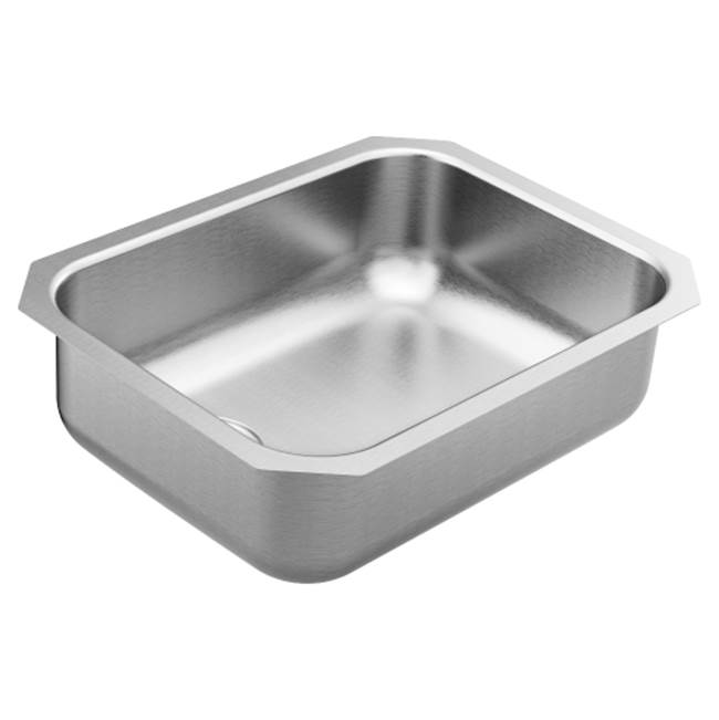 Moen 23.5 x 18.25 stainless steel 18 gauge single bowl sink