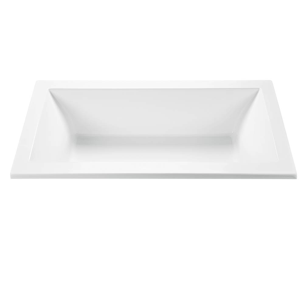 MTI Baths Andrea 16 Acrylic Cxl Undermount Air Bath/Ultra Whirlpool - White (71.5X41.625)