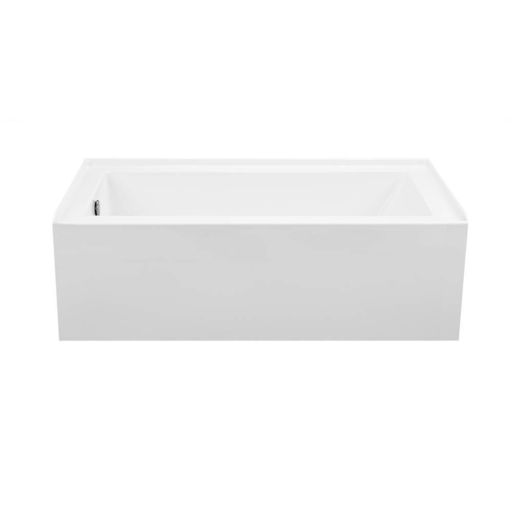MTI Baths Cameron 2 Acrylic Cxl Integral Skirted Rh Drain Air Bath/Ultra Whirlpool - Biscuit (60X30)