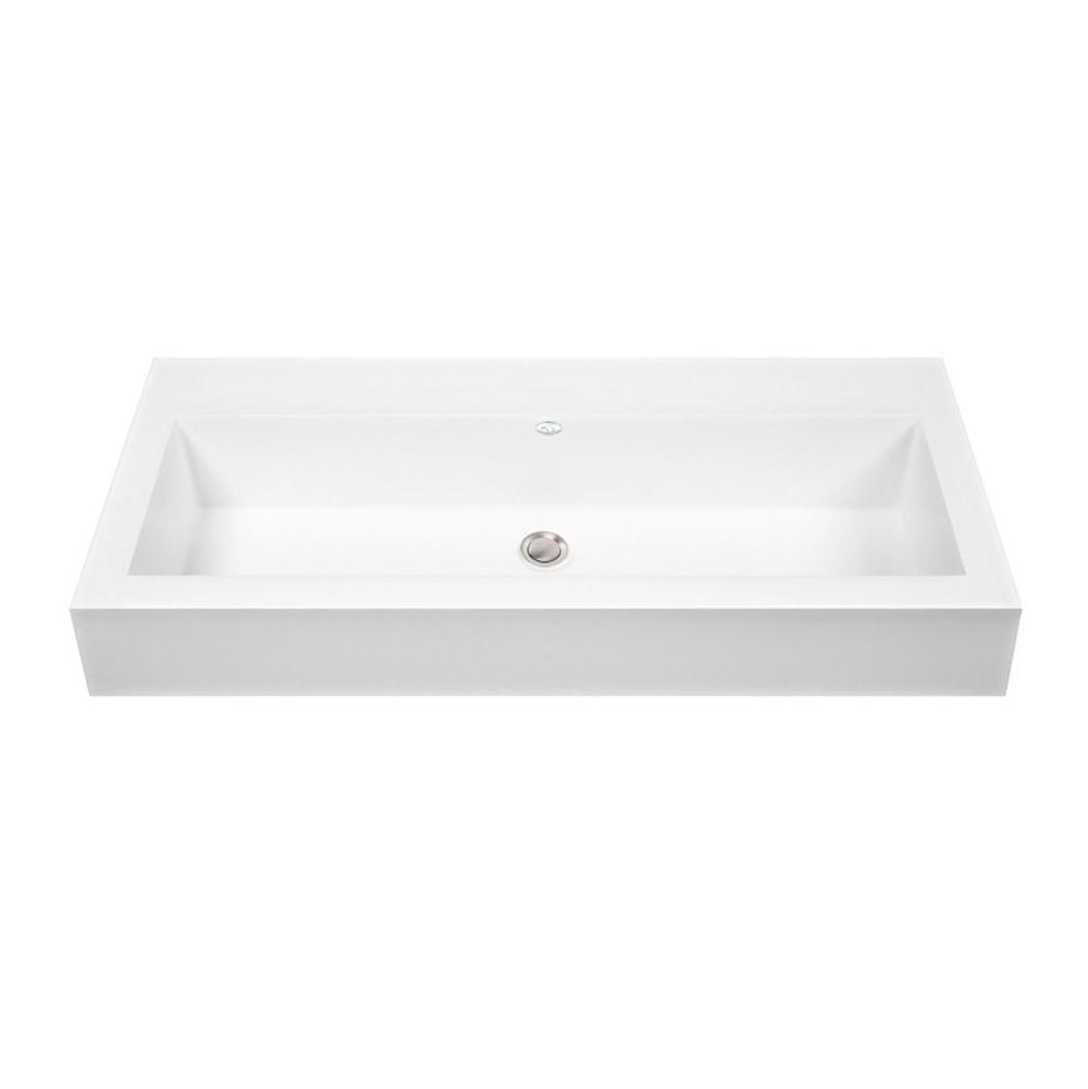 MTI Baths 37X18 GLOSS BISCUIT ESS SINK-METRO DOUBLE