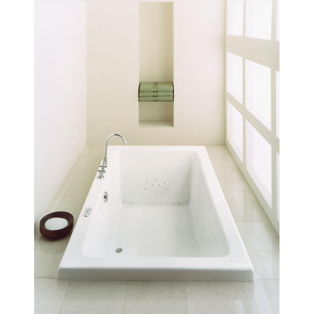 Neptune ZEN bathtub 42x72 with 2'' lip, Whirlpool/Mass-Air, White