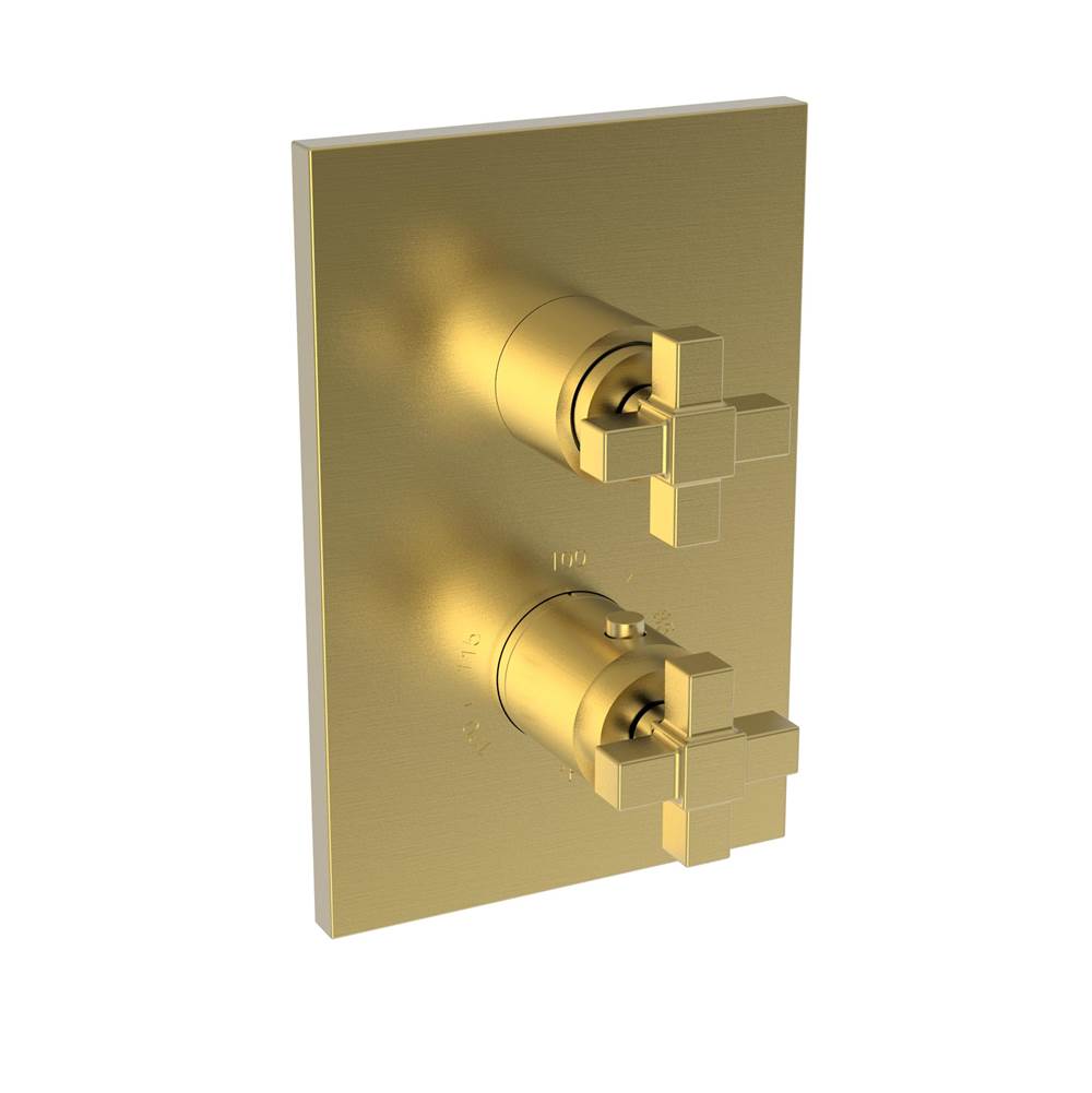 Newport Brass Malvina 1/2'' Square Thermostatic Trim Plate with Handle