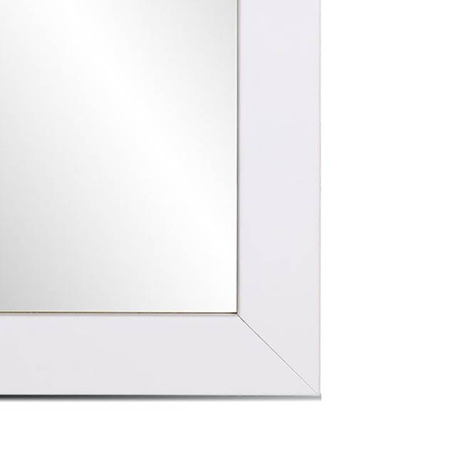Jensen Medicine Cabinets Framed Mirror 30X36 White 3'' Flat