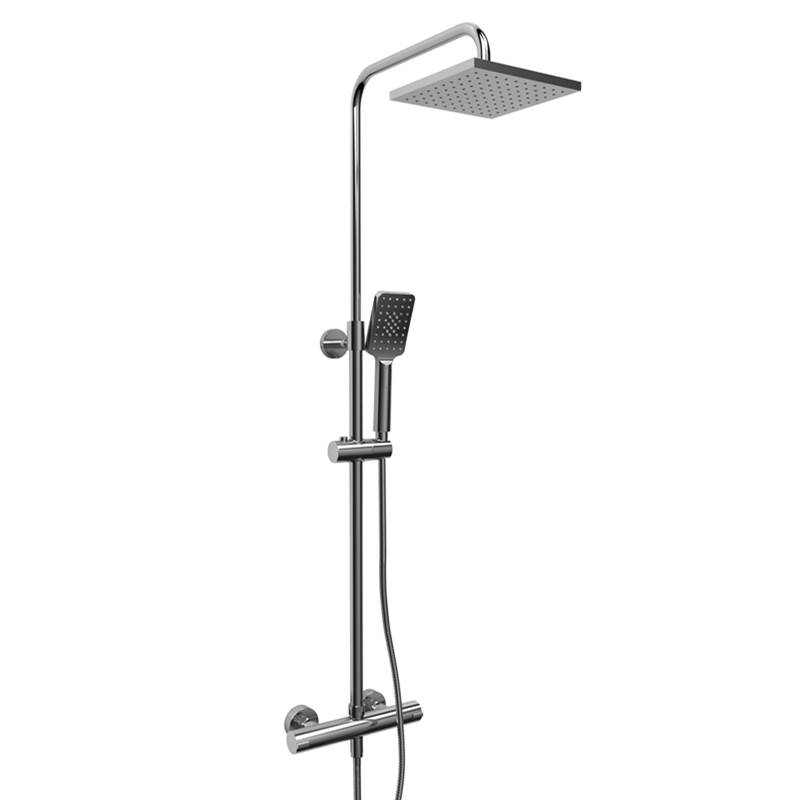 Riobel Duo Rail With 1/2'' Thermostatic External Bar