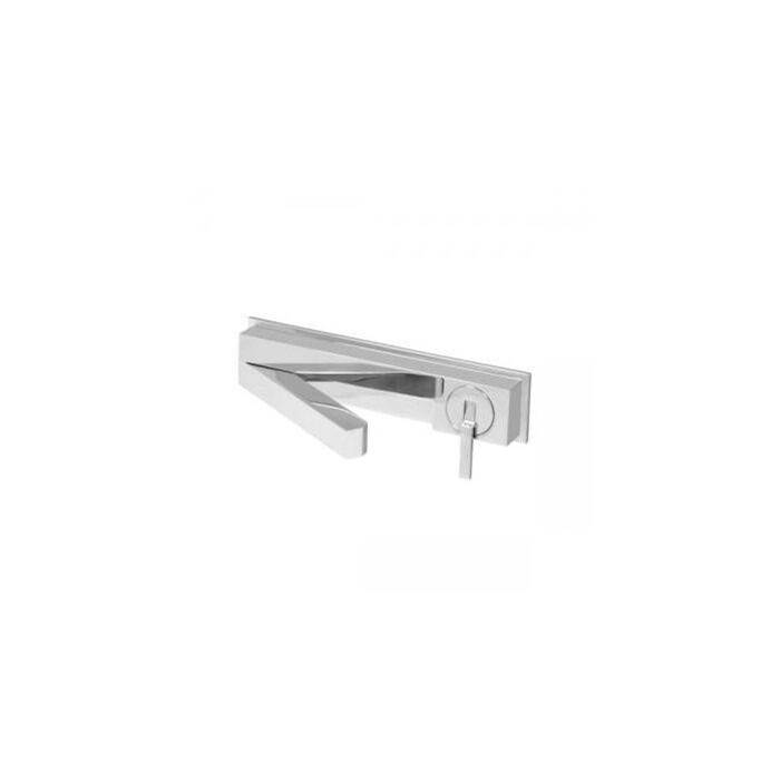 Sigma WALL Faucet with Articulating Spout 11'' and Joystick handle SLATE PVD .46