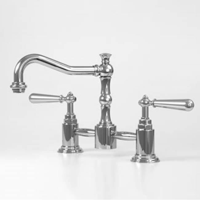Sigma Pillar Lav Set with Lever LOIRE POLISHED NICKEL PVD .43