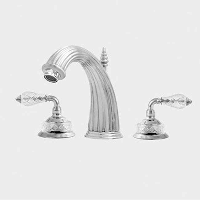Sigma Widespread Lav Set With Lever Luxembourg Polished Nickel Pvd .43