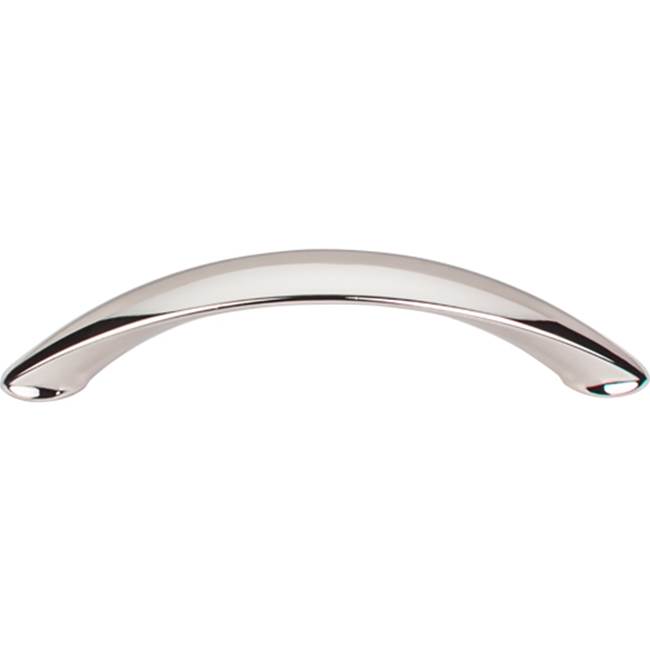 Top Knobs Arc Pull 4 Inch (c-c) Polished Nickel