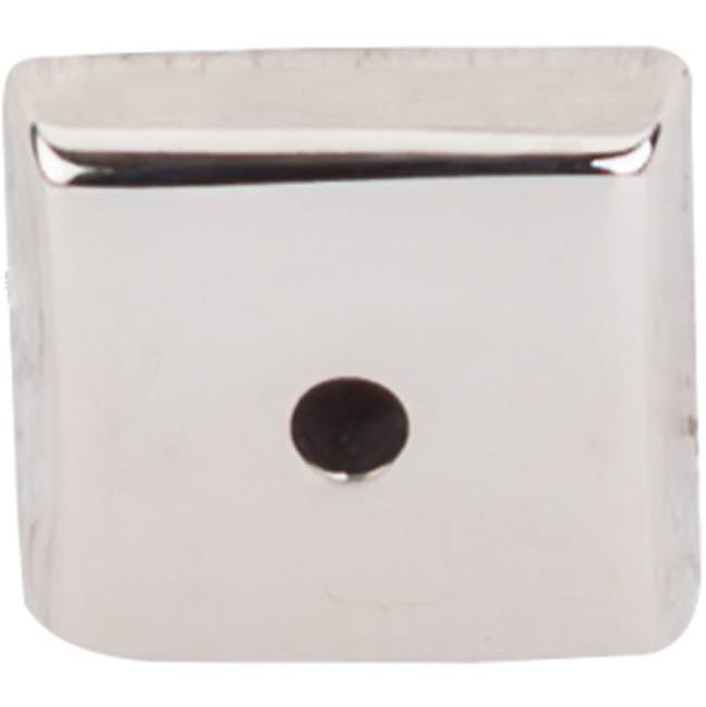 Top Knobs Aspen II Square Backplate 7/8 Inch Polished Nickel