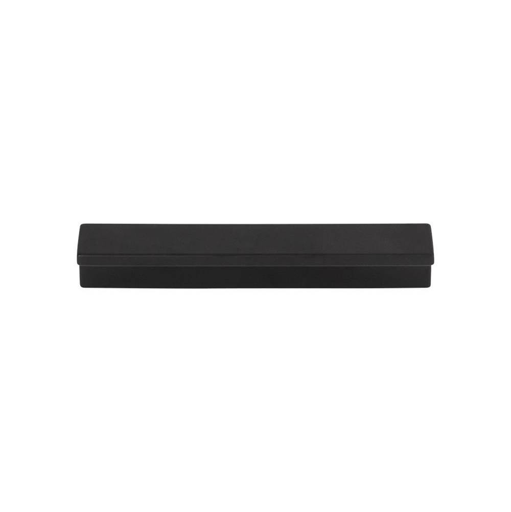 Top Knobs Minetta Tab Pull 3 3/4 Inch (c-c) Flat Black