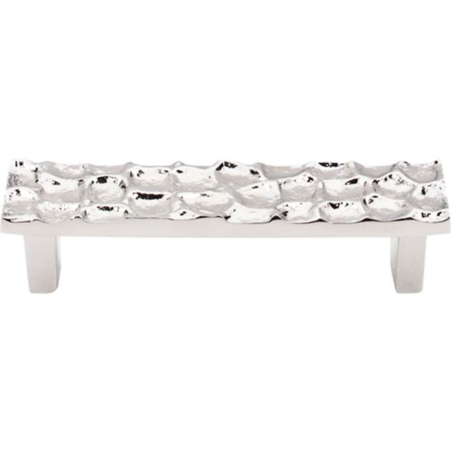 Top Knobs Cobblestone Pull 3 3/4 Inch (c-c) Polished Nickel