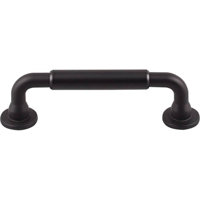 Top Knobs Lily Pull 3 3/4 Inch (c-c) Flat Black