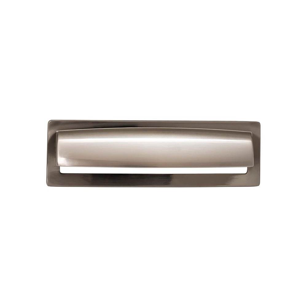 Top Knobs Hollin Cup Pull 5 1/16 Inch (c-c) Brushed Satin Nickel